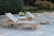 La Jolla Antique Wash Sling Chaise Lounger - SAVE 25%