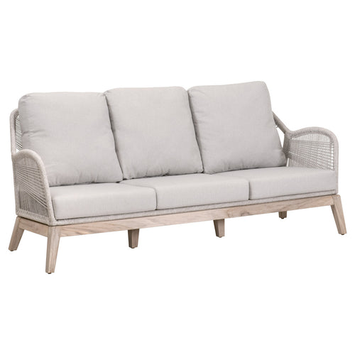 Loom Outdoor Sofa Taupe - Outdoor Teak - - Greathouse