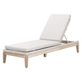 Loom Outdoor Chaise Lounge - Outdoor Teak - - Greathouse