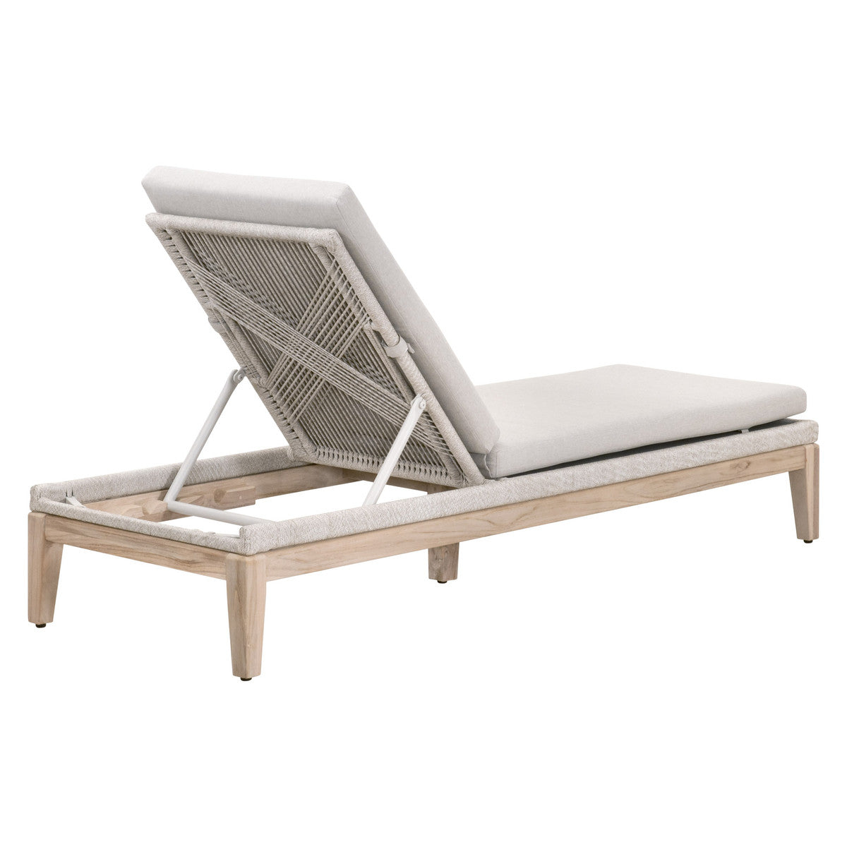 Loom Outdoor Chaise Lounge - Outdoor Teak - - Greathouse