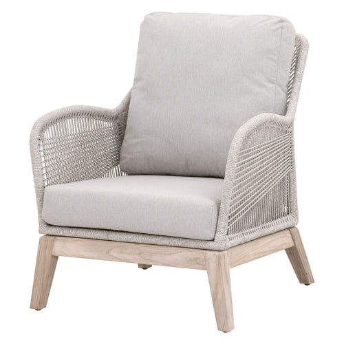 Loom Outdoor Club Chair Taupe - Outdoor Teak - - Greathouse