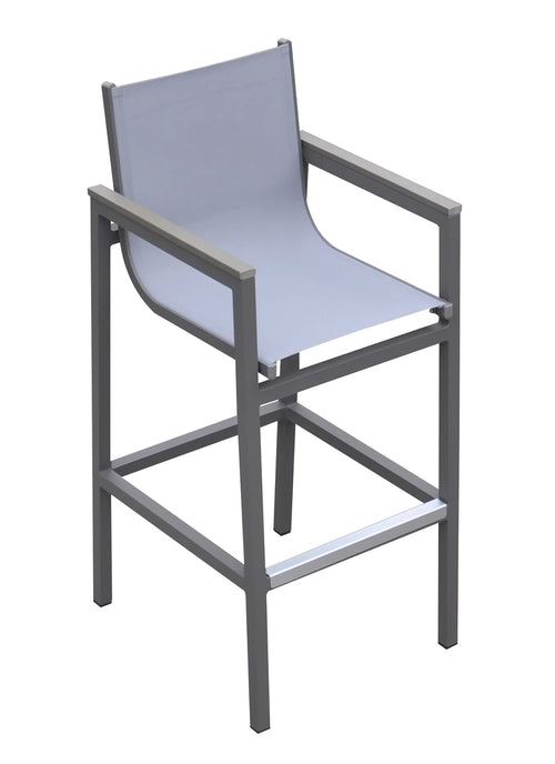 Marina Swivel Bar / Counter Stool - Outdoor Aluminum - - Greathouse