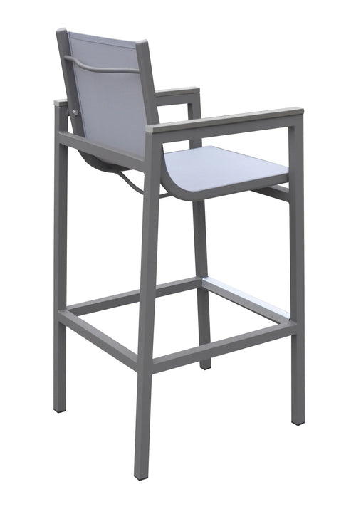 Marina Swivel Bar / Counter Stool - Outdoor Aluminum - - Greathouse