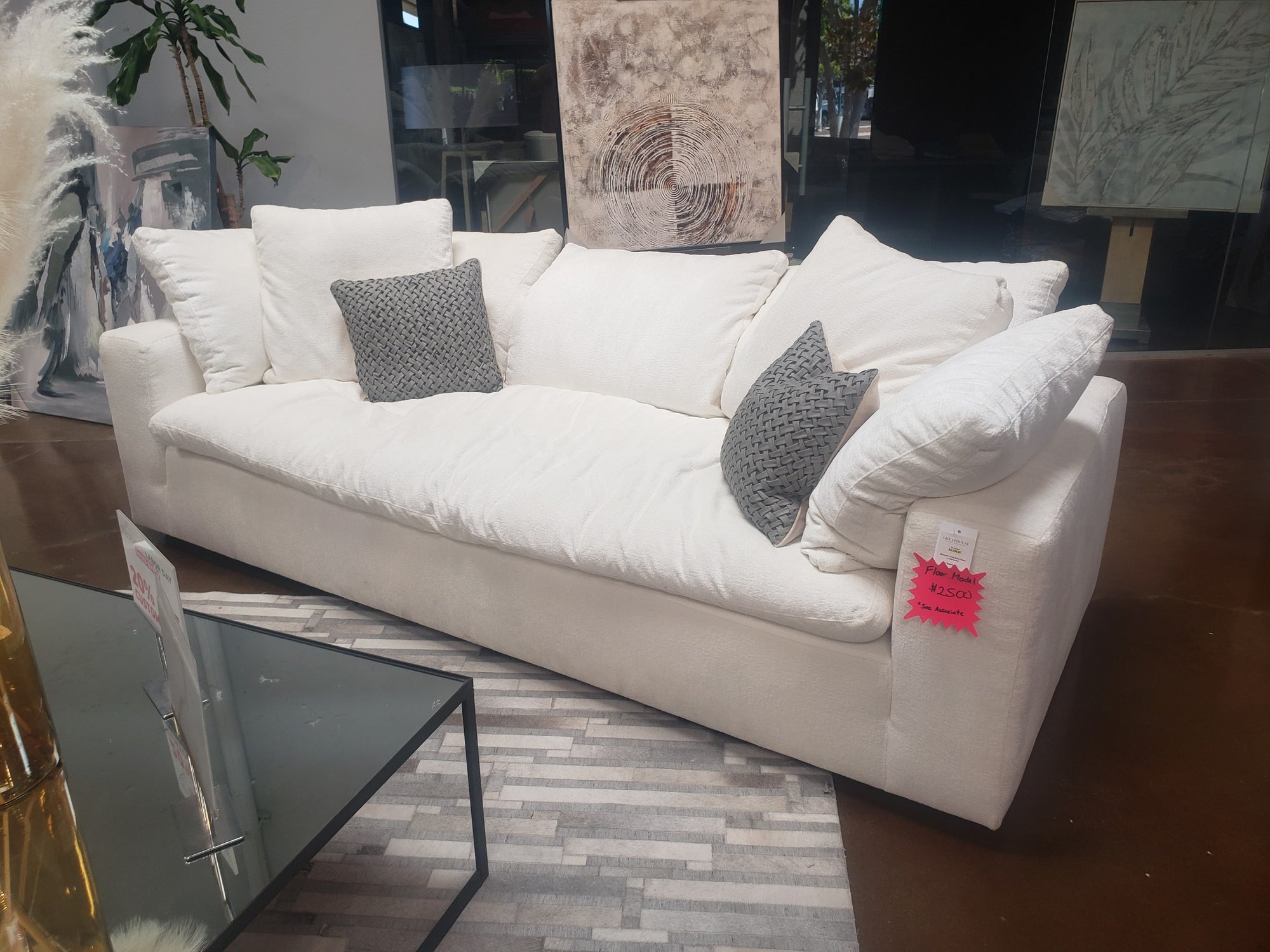 Sold Maxwell Sofa Floor Model
