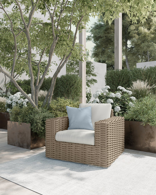 Mia Club Chairs x 2 - wicker - - Greathouse