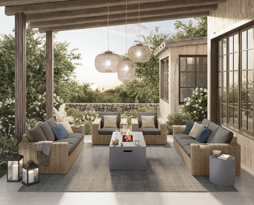 Mia Outdoor Seating - wicker - - Greathouse