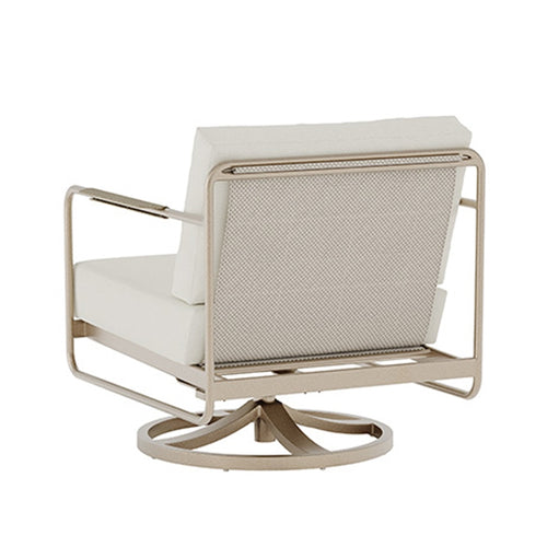 Mirage Swivel Club Chair - Aluminum - - Greathouse