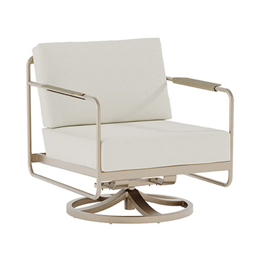 Mirage Swivel Club Chair - Aluminum - - Greathouse