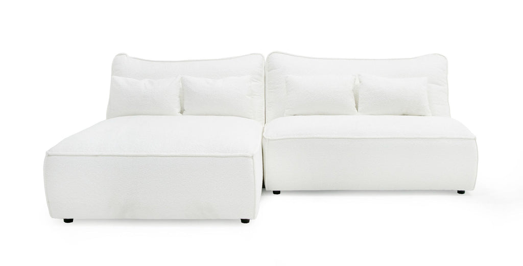 Modular Sectional White - Sofa - - Greathouse