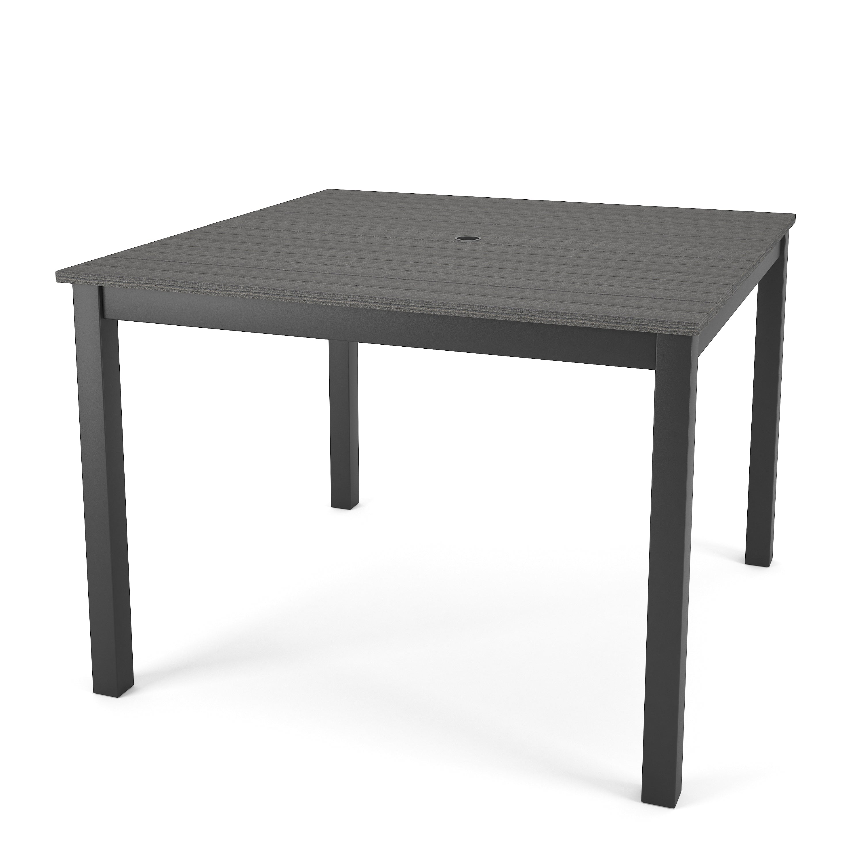 Landon 5 Pce Square Dining Set - Coastal Gray