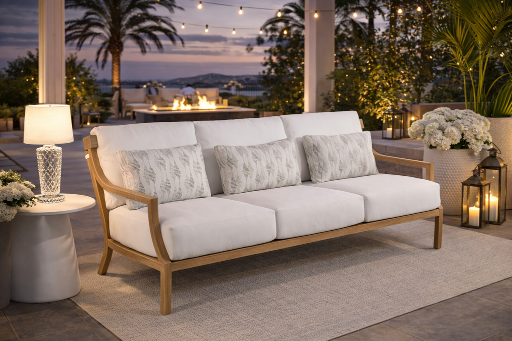 Nicoya 3 Pce Sofa Set - Outdoor Aluminum - - Greathouse