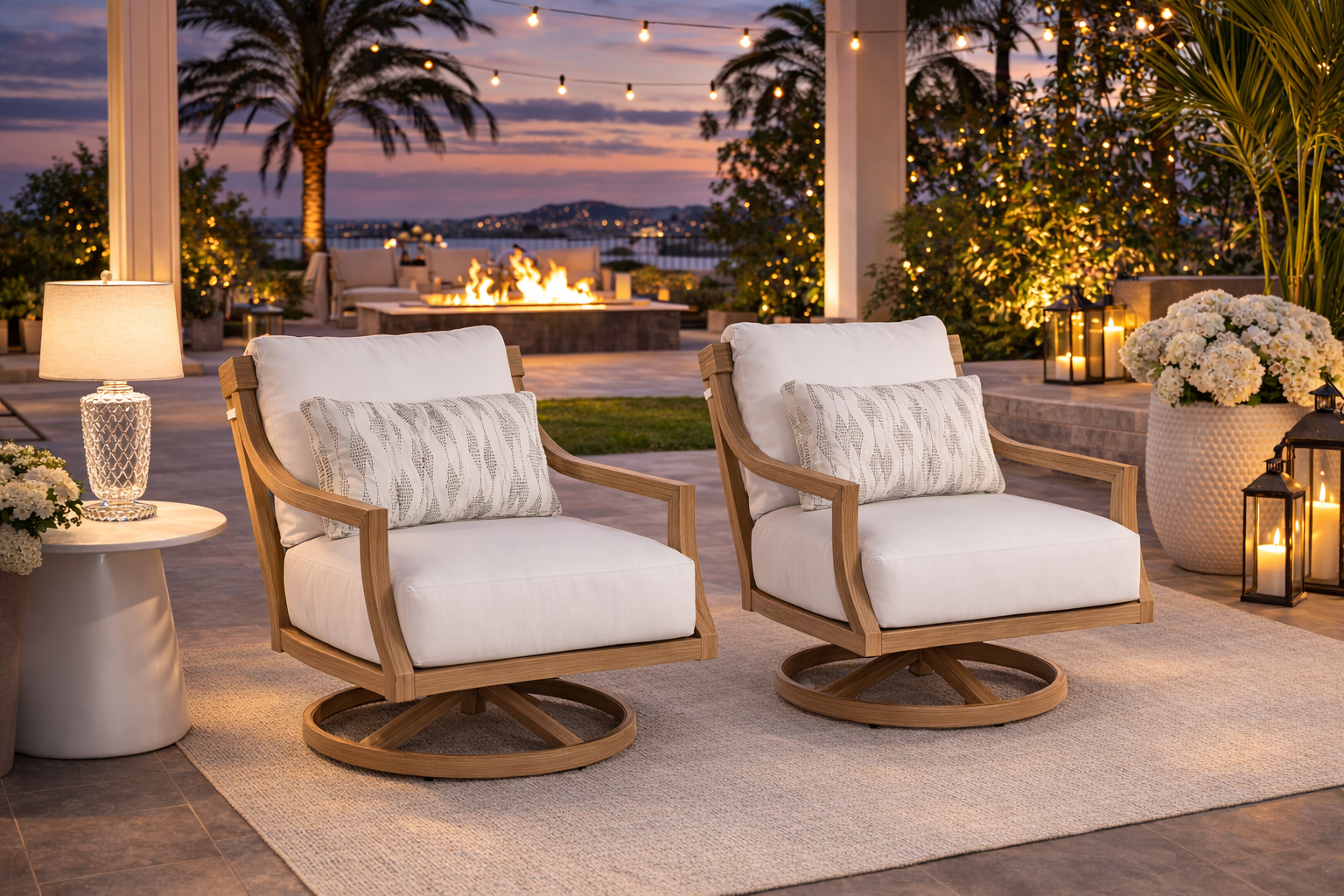 Nicoya Swivel Club Chair