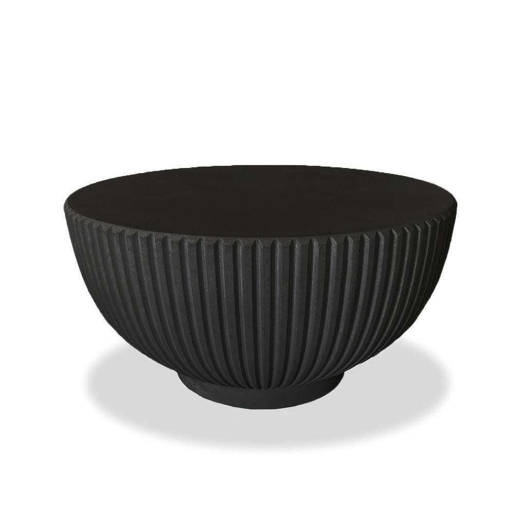Onyx 32" Round Coffee Table - SAVE 40% - Aluminum - - Greathouse