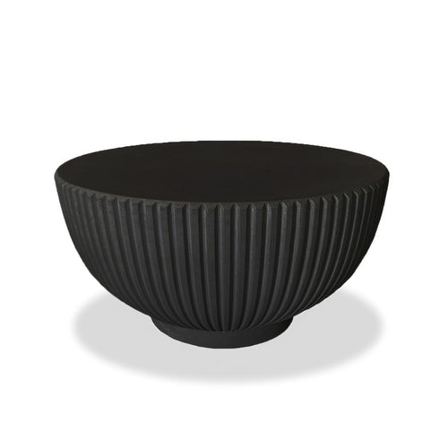 Onyx 32" Round Coffee Table - SAVE 40% - Aluminum - - Greathouse