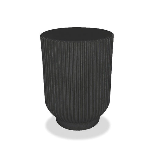 Onyx 16" Round End Table - SAVE 50% - Aluminum - - Greathouse