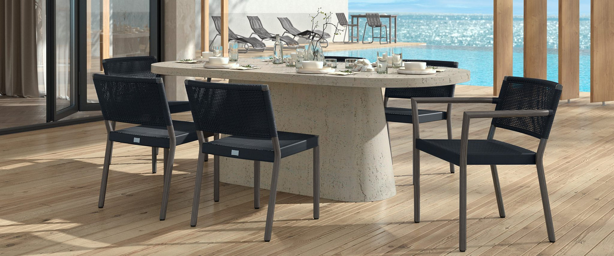 Orleans 7 Pce Dining Set