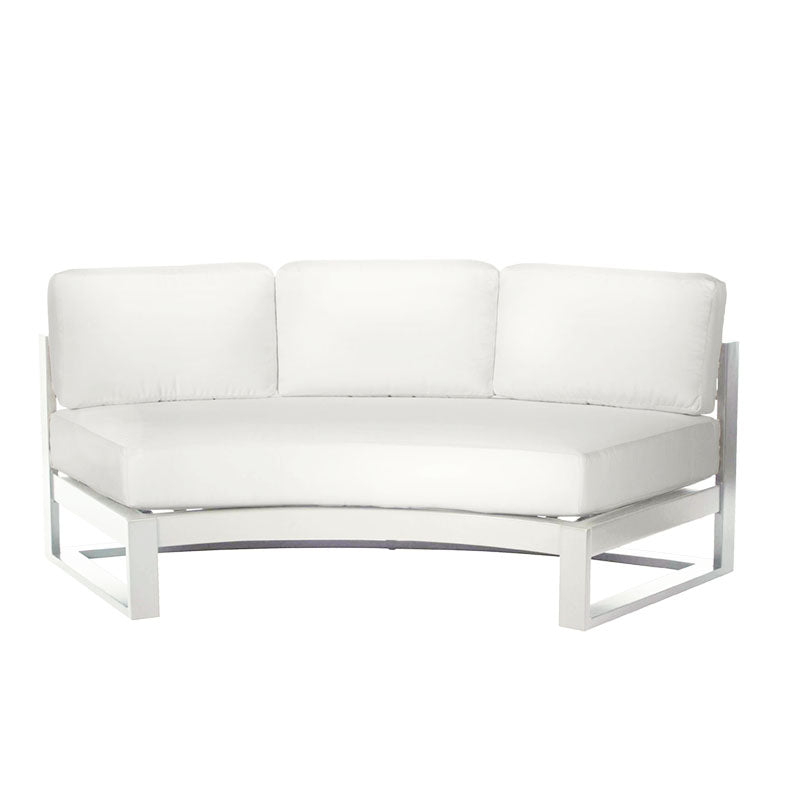 Palermo Curve Sofa - build your set - wicker - - Greathouse
