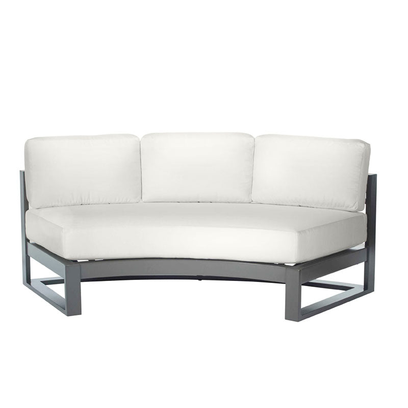 Palermo Curve Sofa - build your set - wicker - - Greathouse