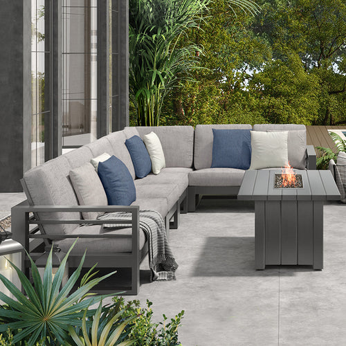 Palermo 3 Piece Sectional - wicker - - Greathouse