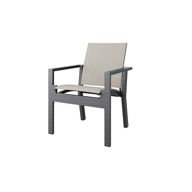 Palermo 7 Pce Dining Set - Graphite