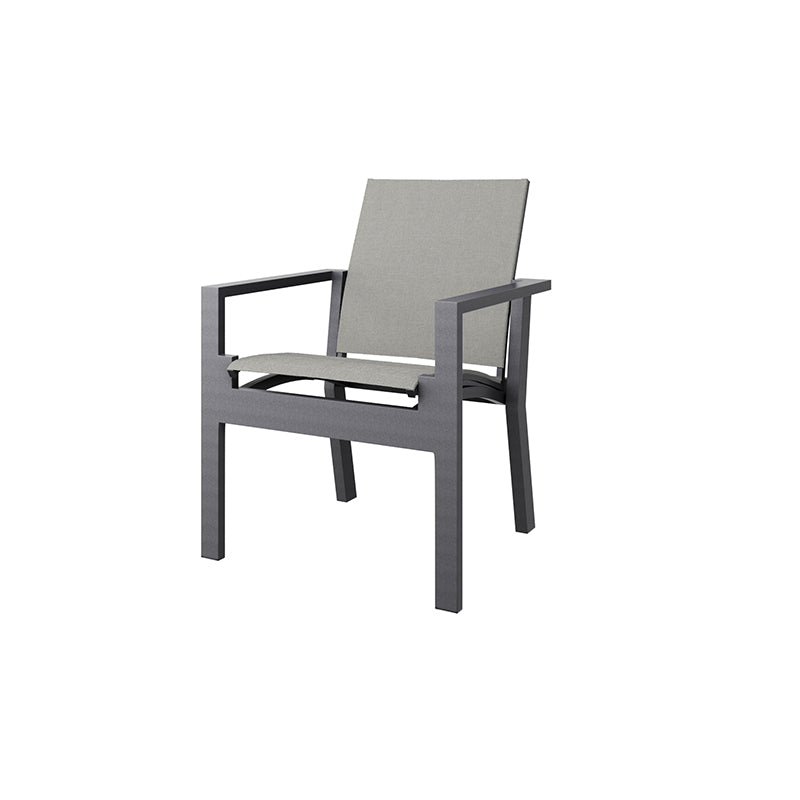 Palermo 7 Pce Dining Set - Graphite
