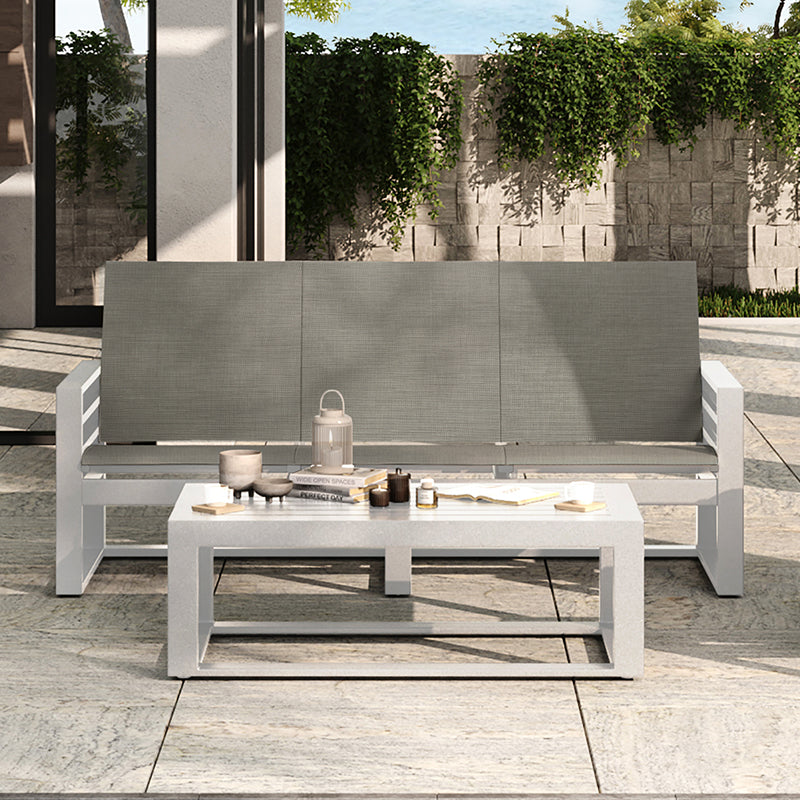 Palermo Sling Sofa - Save 50% - Aluminum - - Greathouse
