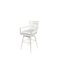 Palermo Swivel Counter Stool - White