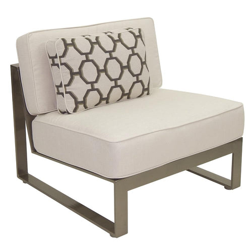 Park Place 5 Piece Sectional - Aluminum - - Greathouse