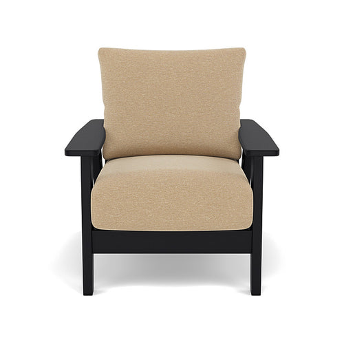 Patriot Club Chair Black - HDPE - - Greathouse