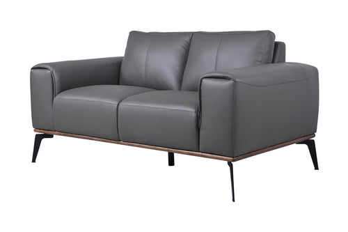 SAVE 20% - Pietro Leather Love Seat - Leather Sofa - - Greathouse