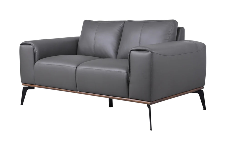 SAVE 20% - Pietro Leather Love Seat