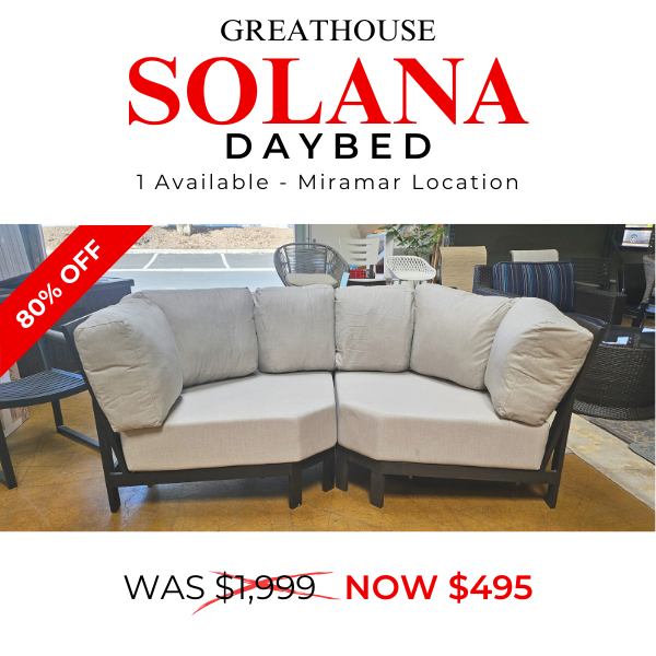 SOLD - Solana Daybed - SAVE 75%