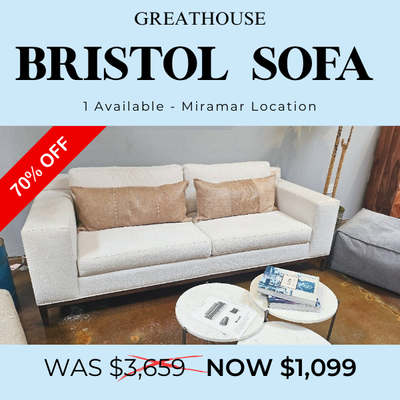 Bristol Sofa - SAVE 70%