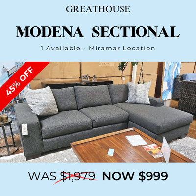 Modena Sectional - SAVE 45%