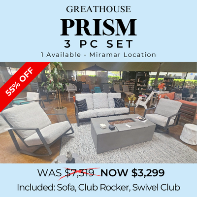 Prism 3 Pce Sofa Set - SAVE 55%