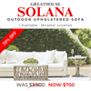 Bernhardt Solana Outdoor Upholstered Sofa SAVE 75%
