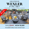 Wexler 3 Piece Set - SAVE 40%