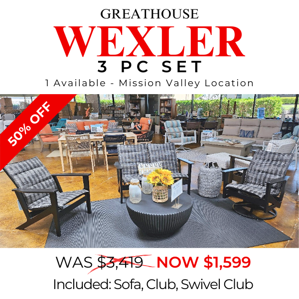 JUST SOLD - Wexler 3 Piece Set - SAVE 53%