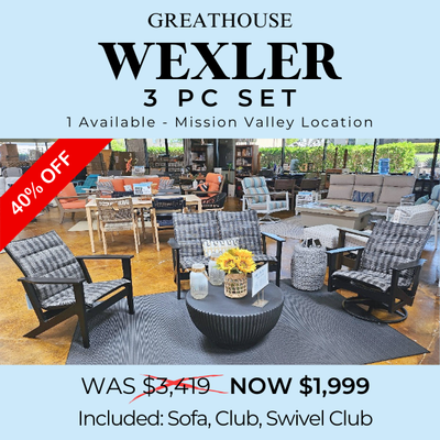 Wexler 3 Piece Set - SAVE 40%