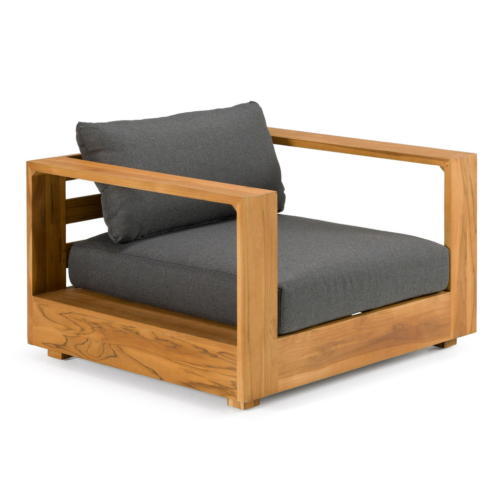 Santorini 4 Pce Teak Set - Teak - - Greathouse