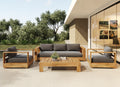 Santorini 4 Pce Teak Set - Teak - - Greathouse