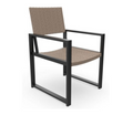 Sedona Dining Chair - Aluminum - - Greathouse