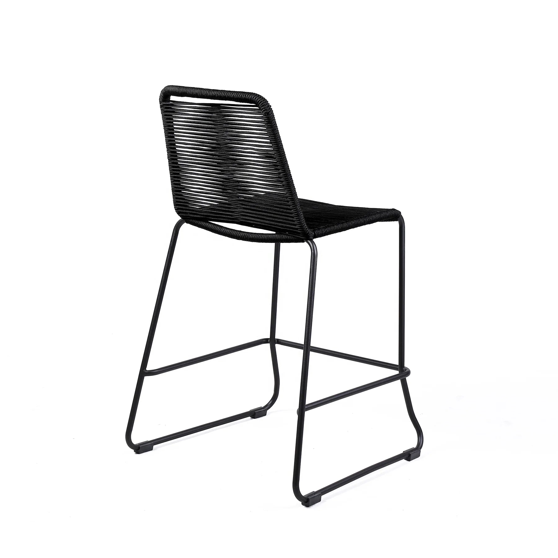 Shasta  Stool  Set of 2 - Black