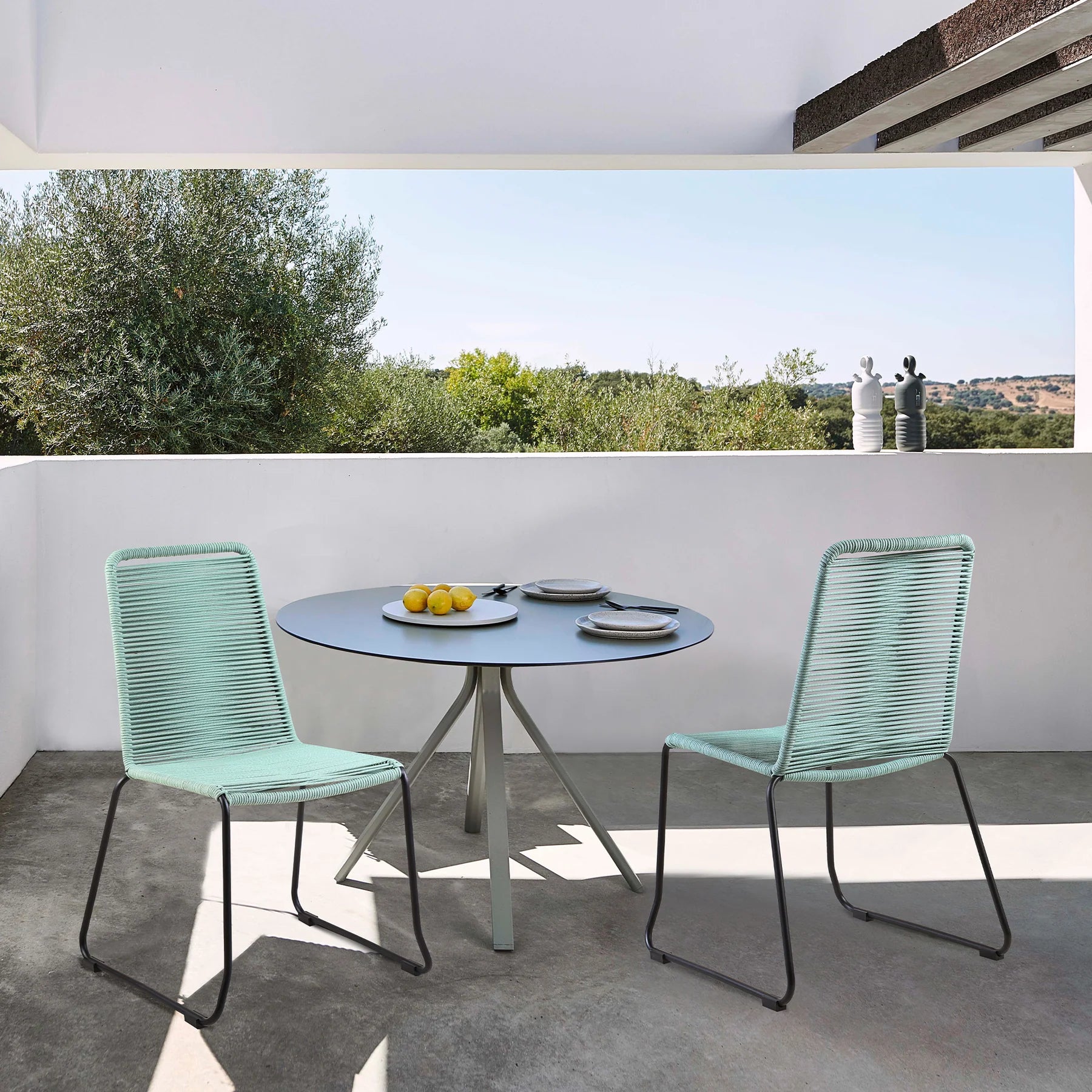 Shasta Dining Chair Set of 2 - Wasabi