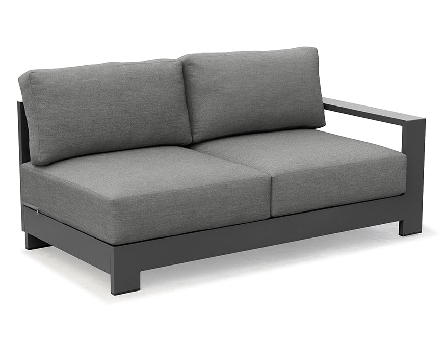 SKY 3 Pce Sectional - Anthracite - SAVE 30% - Aluminum - - Greathouse