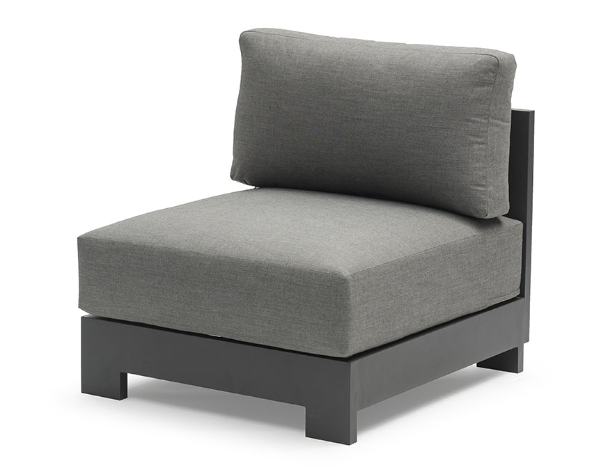 SKY 3 Pce Sectional - Anthracite - SAVE 30% - Aluminum - - Greathouse