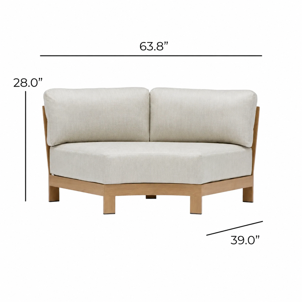 So Chic 4 Pce Sectional