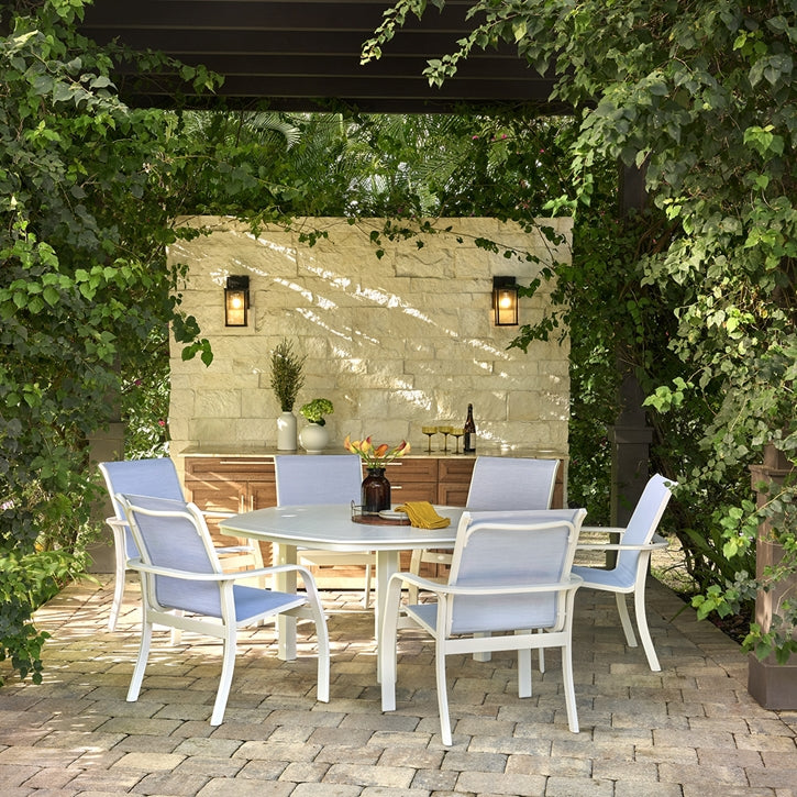 Soho 7 Pce Dininig Set - Outdoor Dining Chairs - - Greathouse