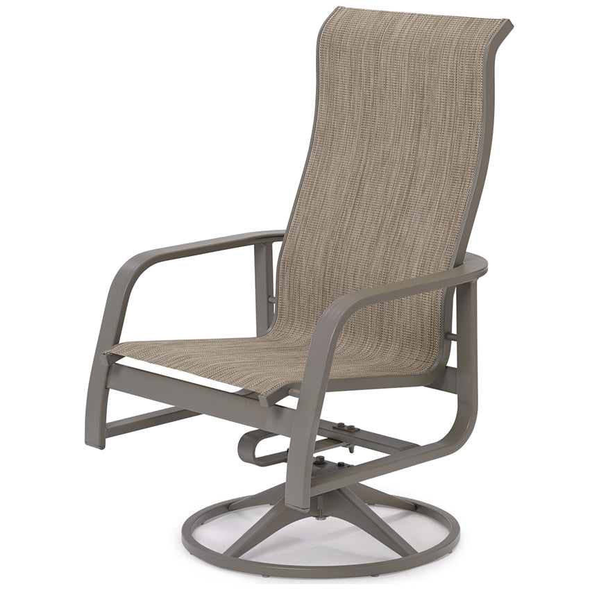 Soho Sling High Back Swivel Dining Chair - Outdoor Dining Chairs - - Greathouse