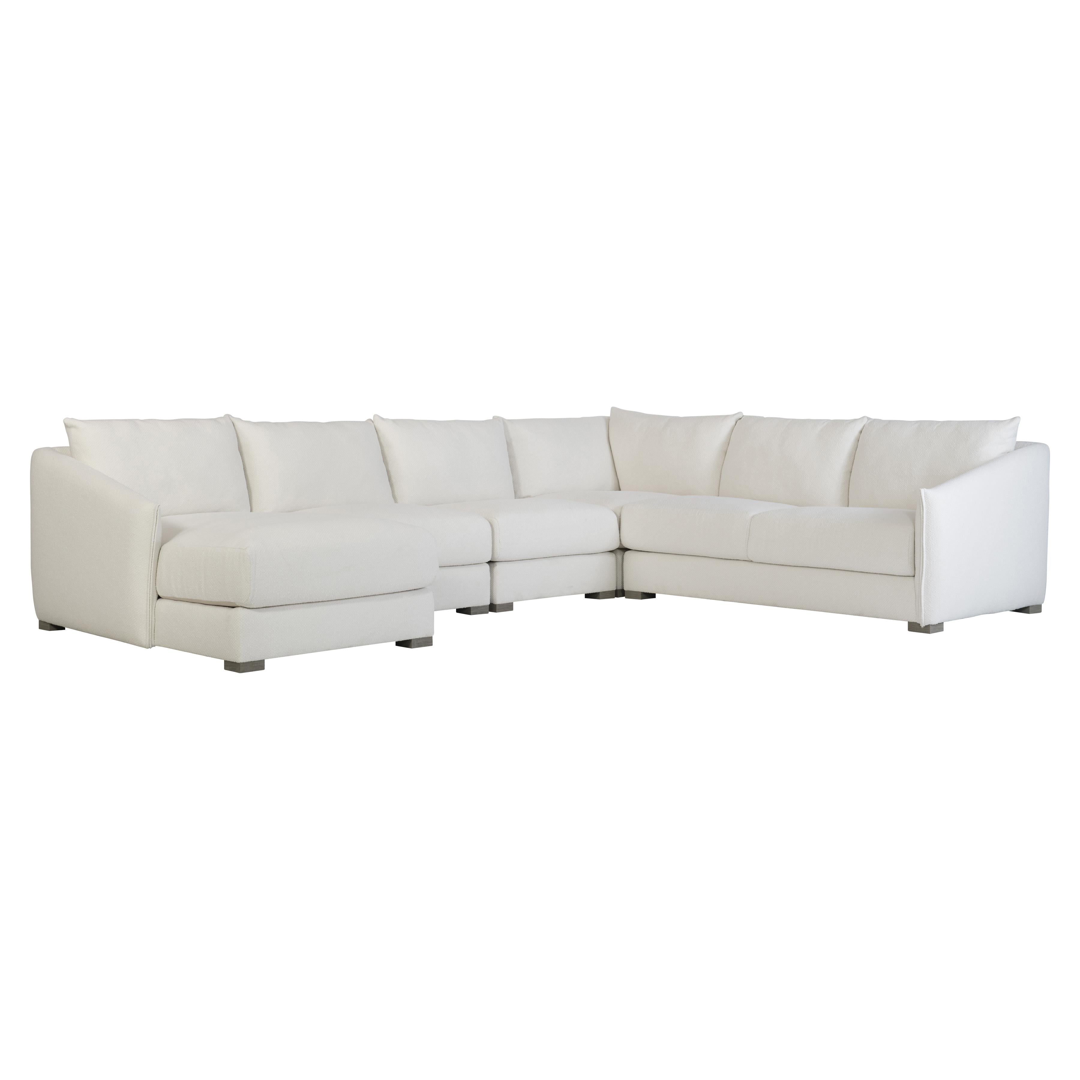 Solana Outdoor 5 pce Upholstered Sectional - - - Greathouse